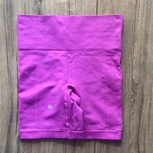 Lululemon spandex athletic shorts high waisted